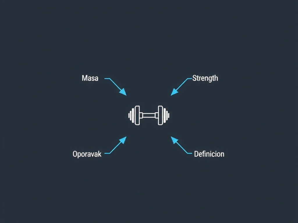 Vizuelna mapa izbora suplementa po cilju